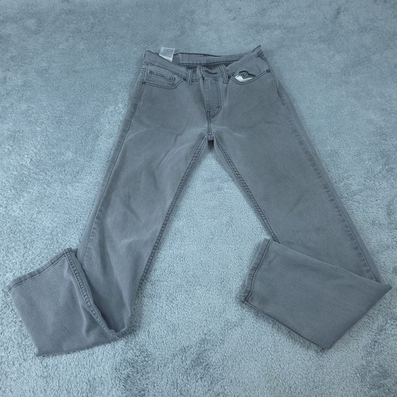 Levi's Other - Levis 511 Jeans Mens 29x30 Gray Slim Tapered Charcoal Wash Denim Tag 29x32